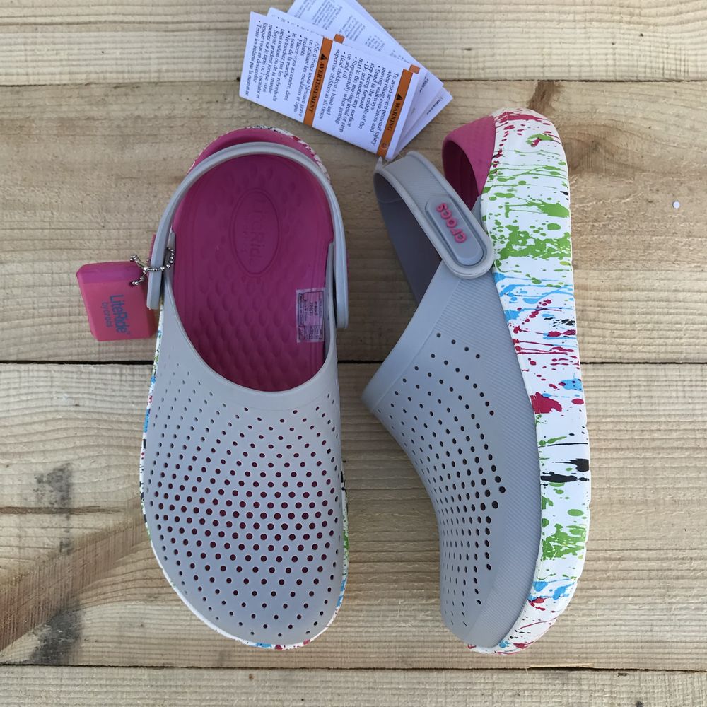 Клякси Крокси Crocs LiteRide Жіночі Яскраві Моделі