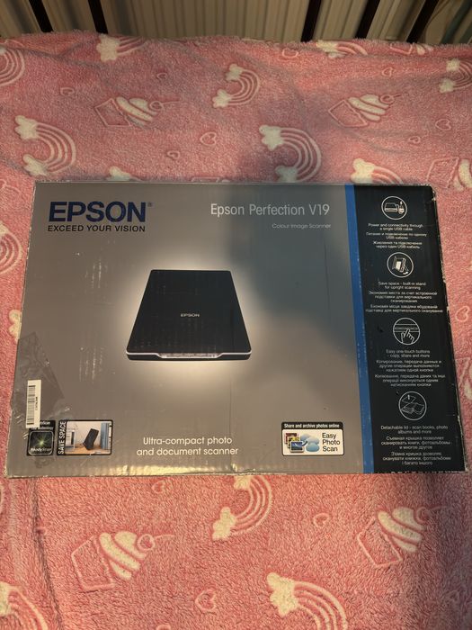 NOWY skaner epson perfection v19