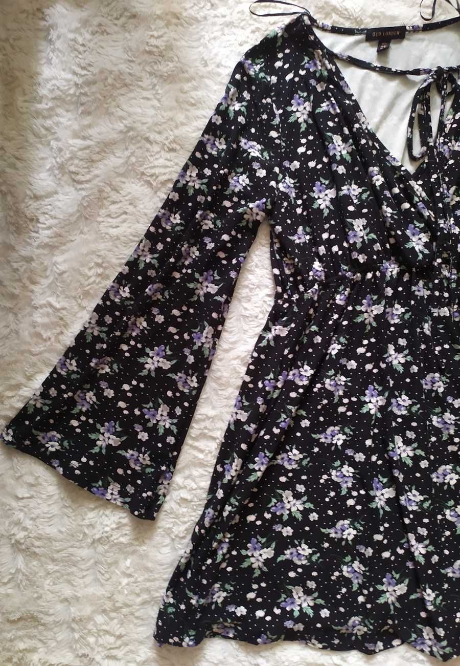 Sukienka vintage black, r. XL (42)