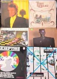 5 шт vinyl Ekseption, Geils Band, Grace Jones, Rod Stewart, Toby Beau