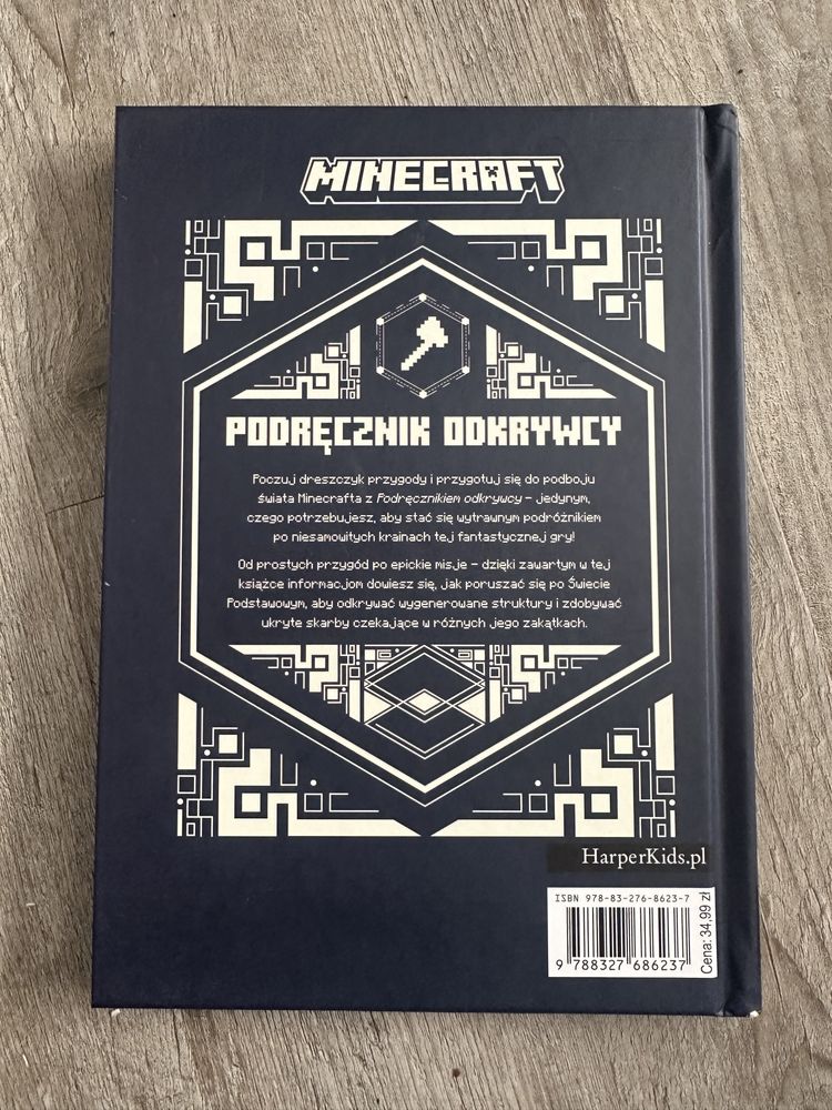 Minecraft. Podręcznik odkrywcy. Dla dzieci i młodzieży.