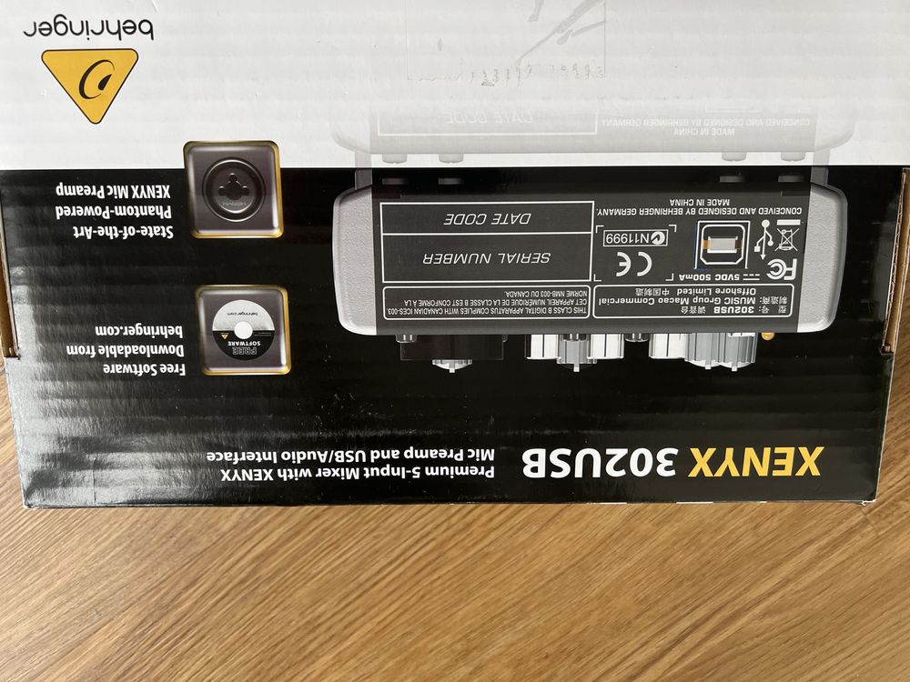 Behringer 302USB – mikser z interfejsem audio