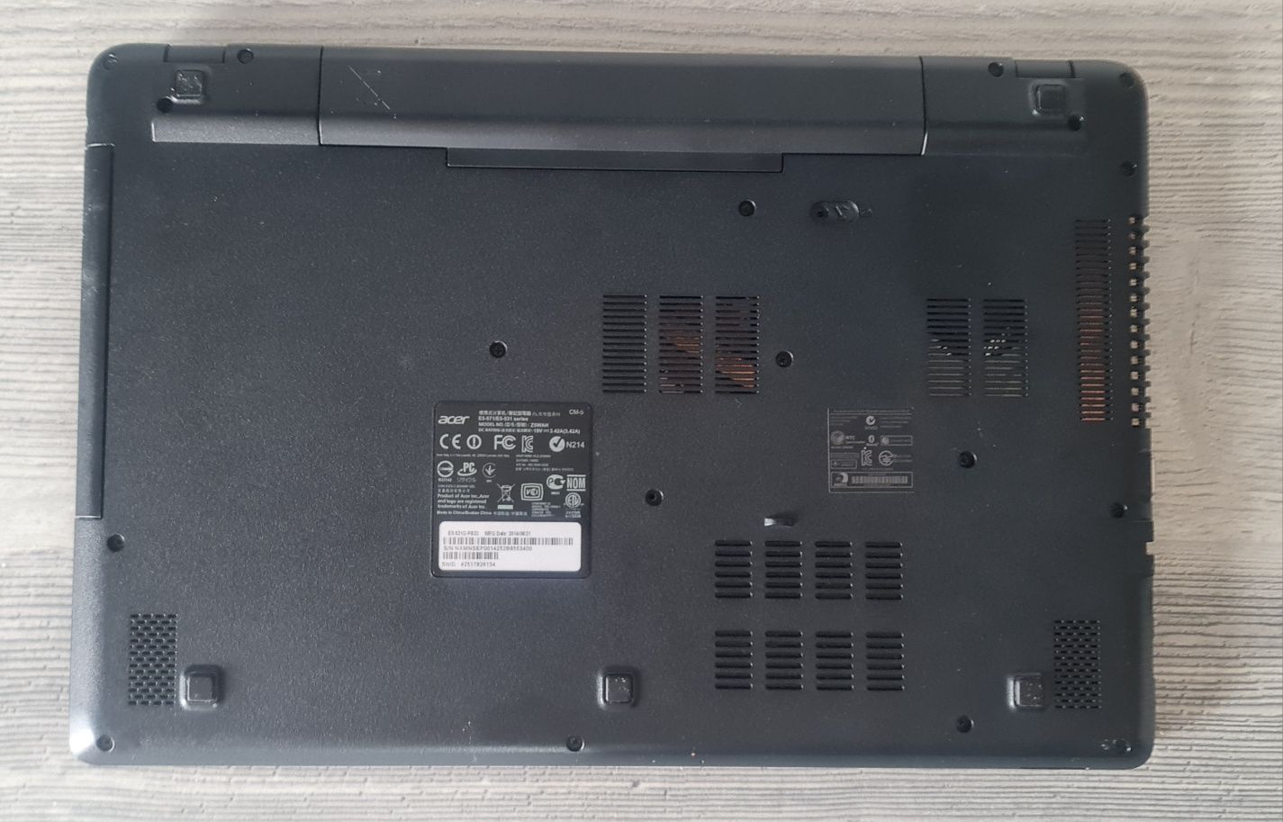 Laptop acer, Intel, 8GB ram, 256GB SSD, 15,6 cala, torba w komplecie