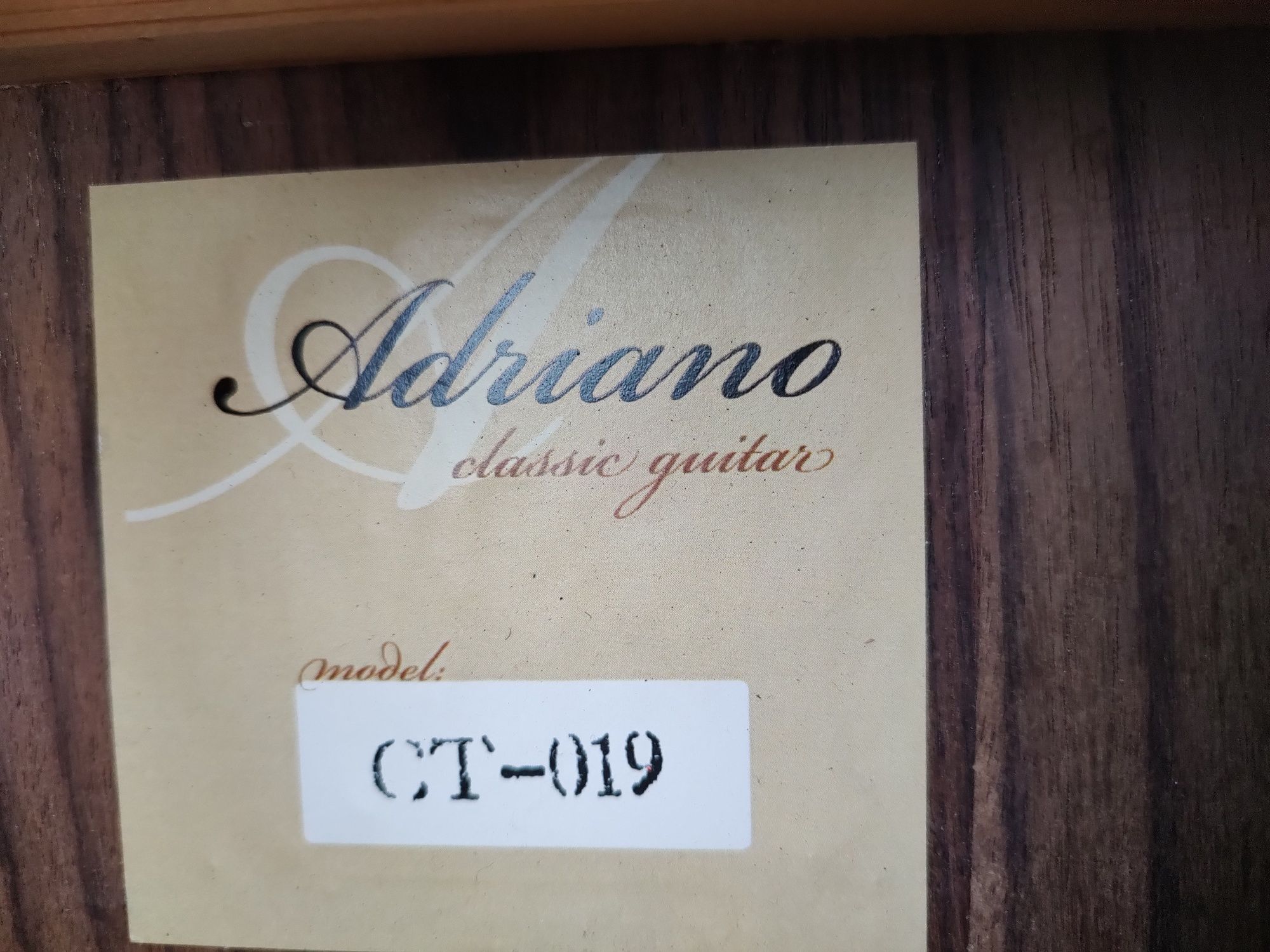 NOWA Adriano CT-019 gitara klasyczna CASE Palisander i lity cedr !!