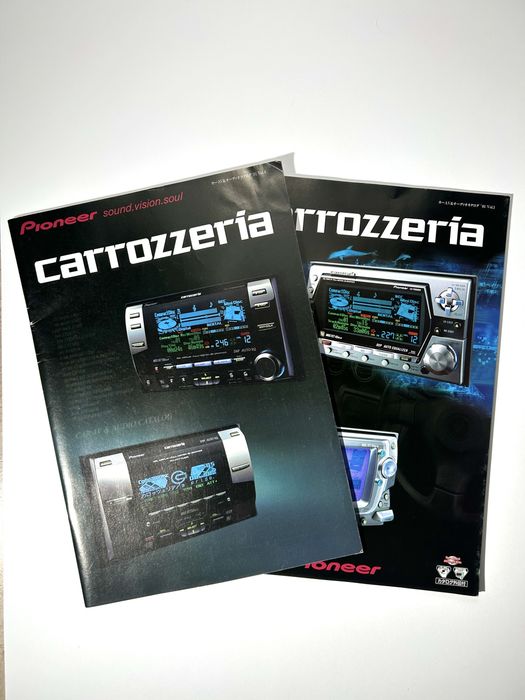 Broszura katalog Carrozzeria Pioneer DEH animacje delfinki