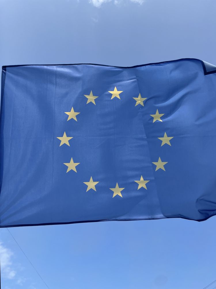 Прапор Євросоюза Флаг евросоюза прапор ES прапор европейського союзу