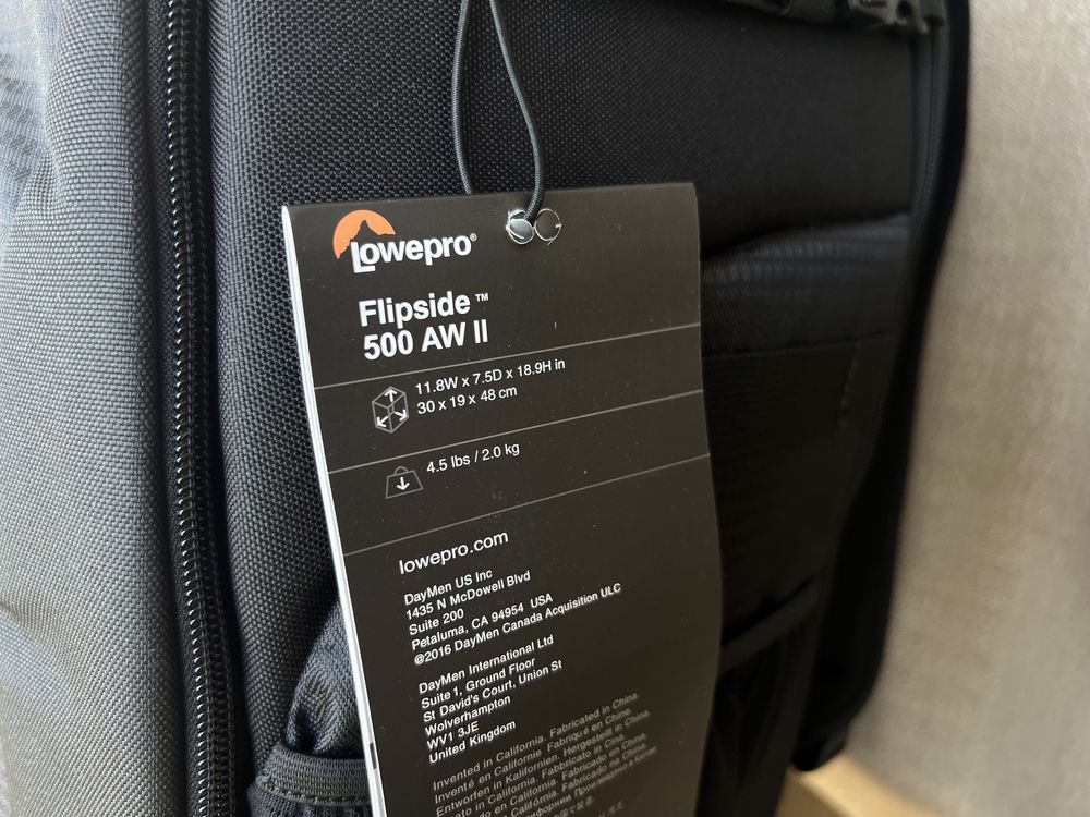 Фоторюкзак lowepro flipside 500AW II