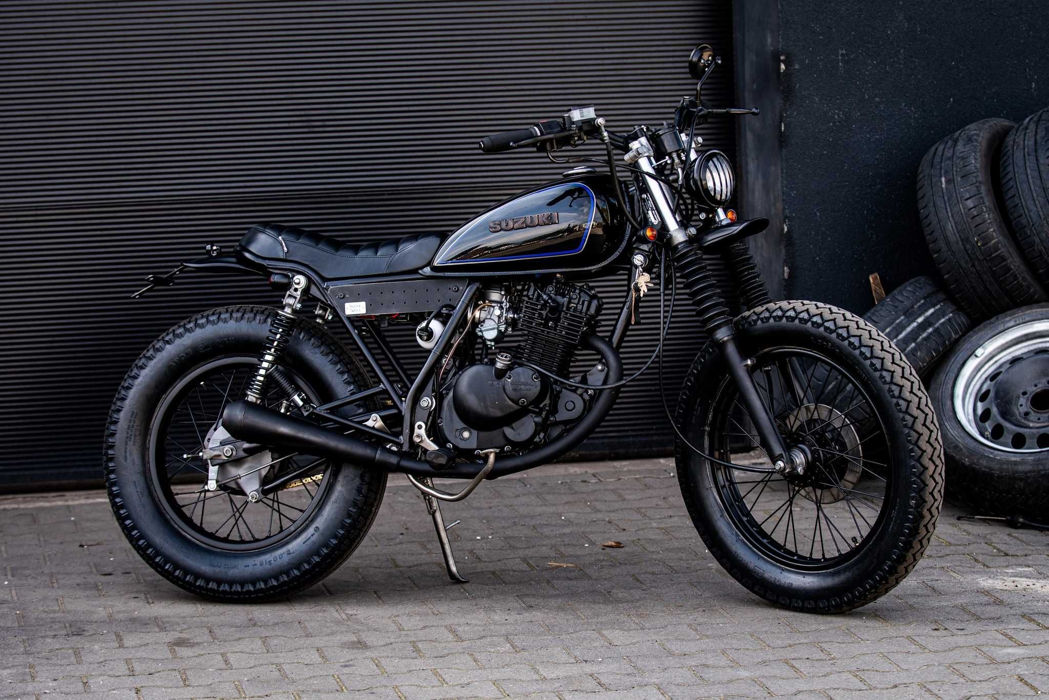 Suzuki GN 125 Custom, Brat, Cafe