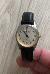 Zegarek retro vintage czarny pasek