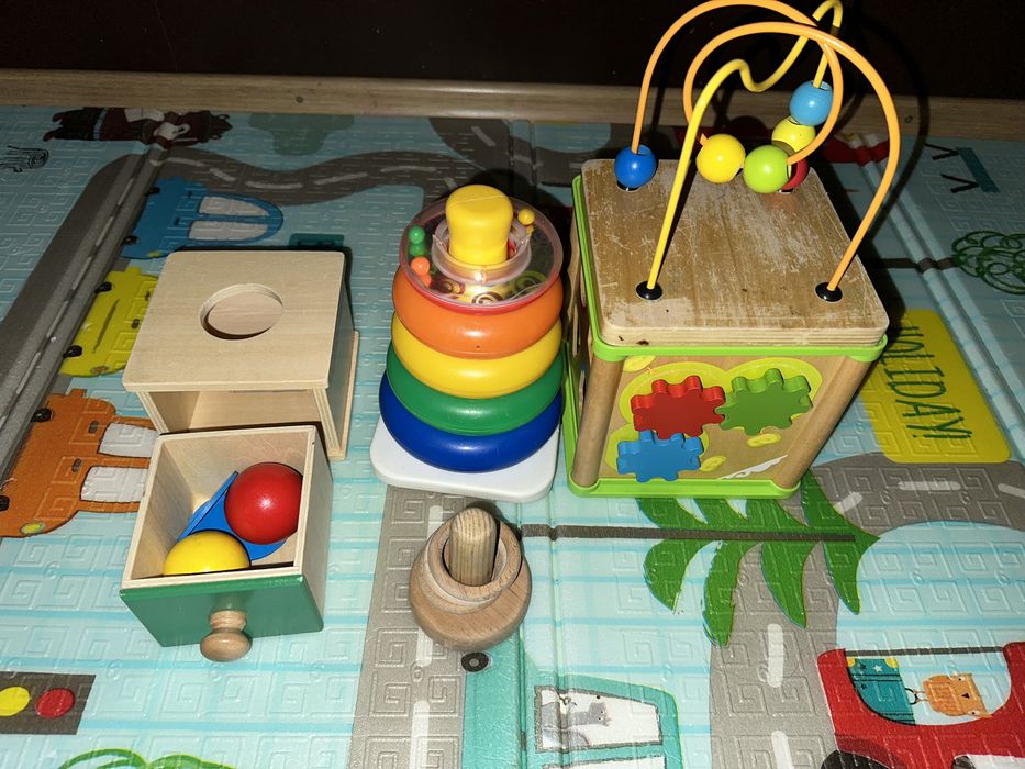 Игрушки с 9 мес маст хев. Раннее развитие, монтессори. Fisher price