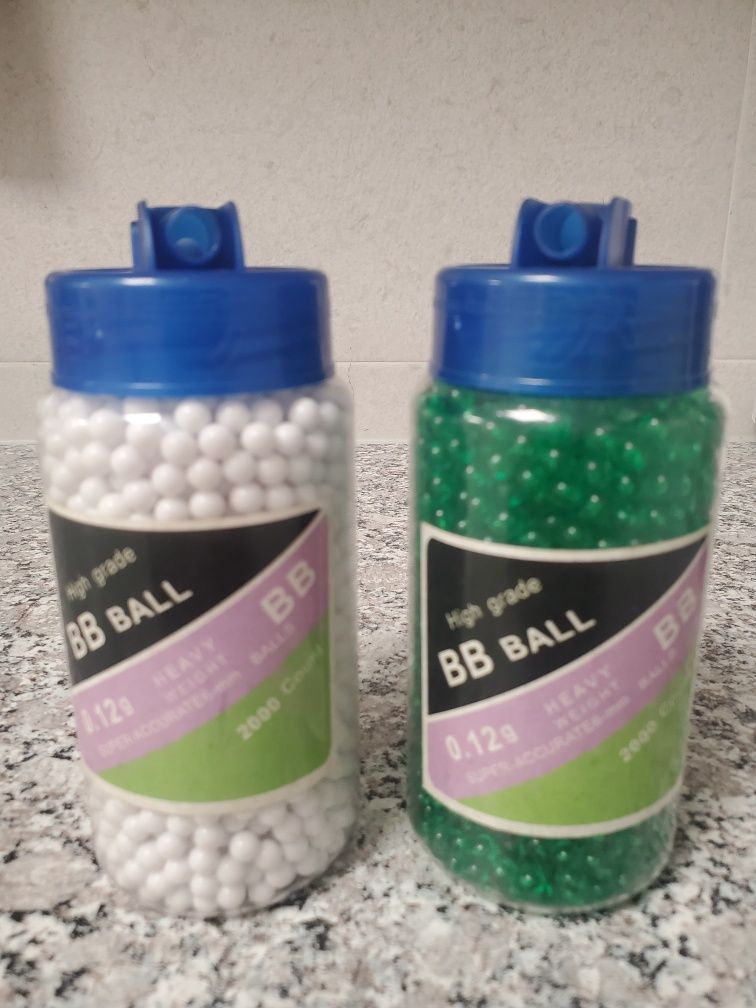 4000 Bolas de airsoft