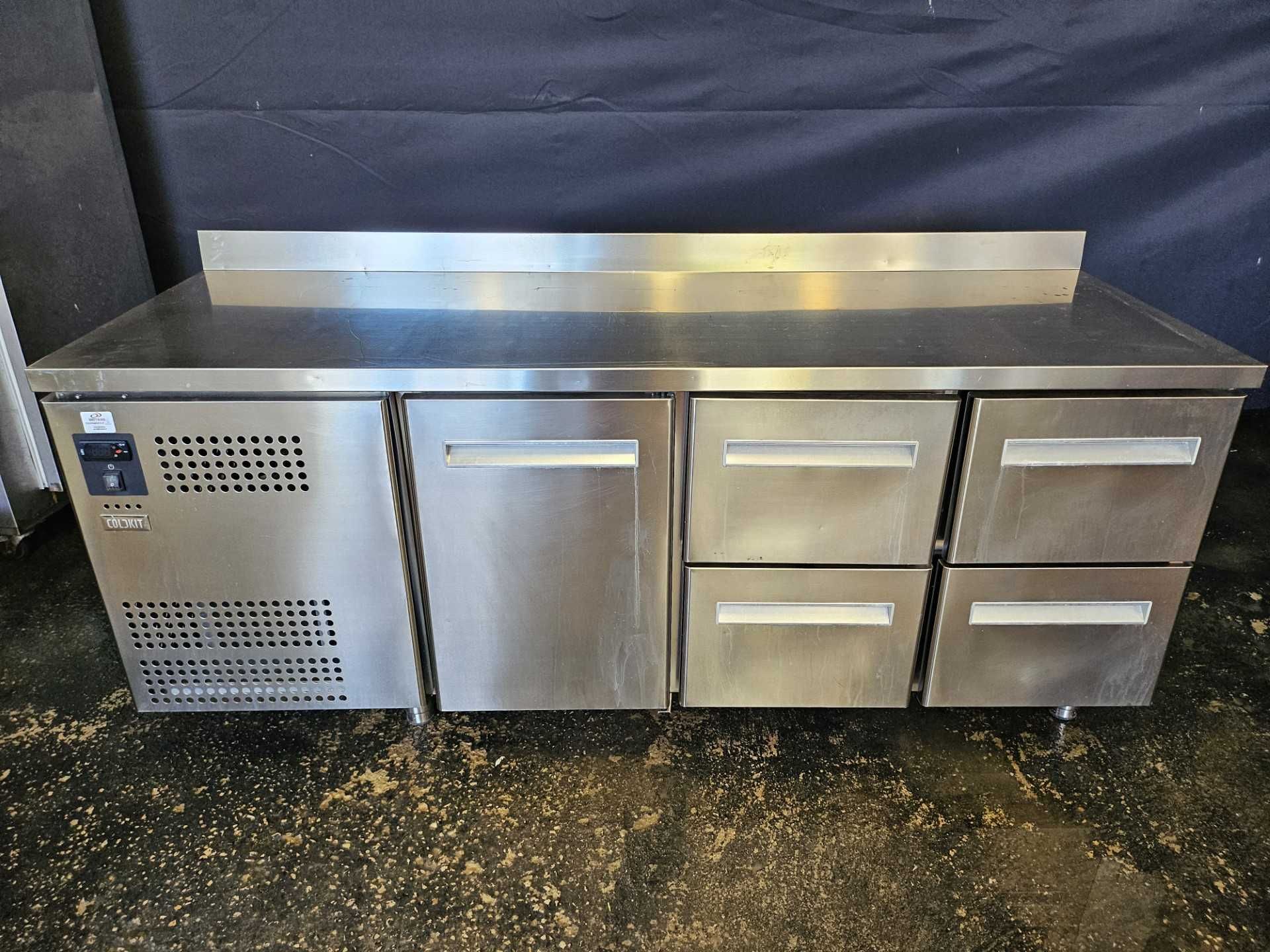 Bancada refrigerada em inox