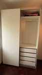 Roupeiro ikea usado