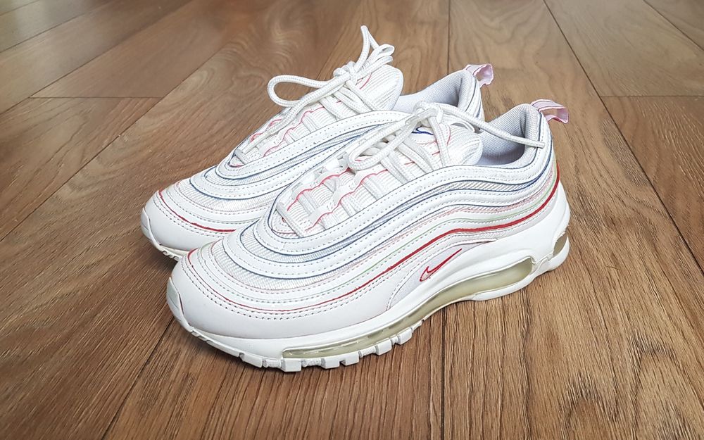 Buty Nike Air Max 97 White Reinbow rozmiar  36,5 okazja Sneakers