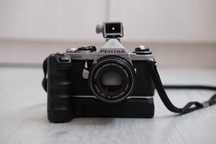 Pentax ME+50mm1.7 +meopta+мотор