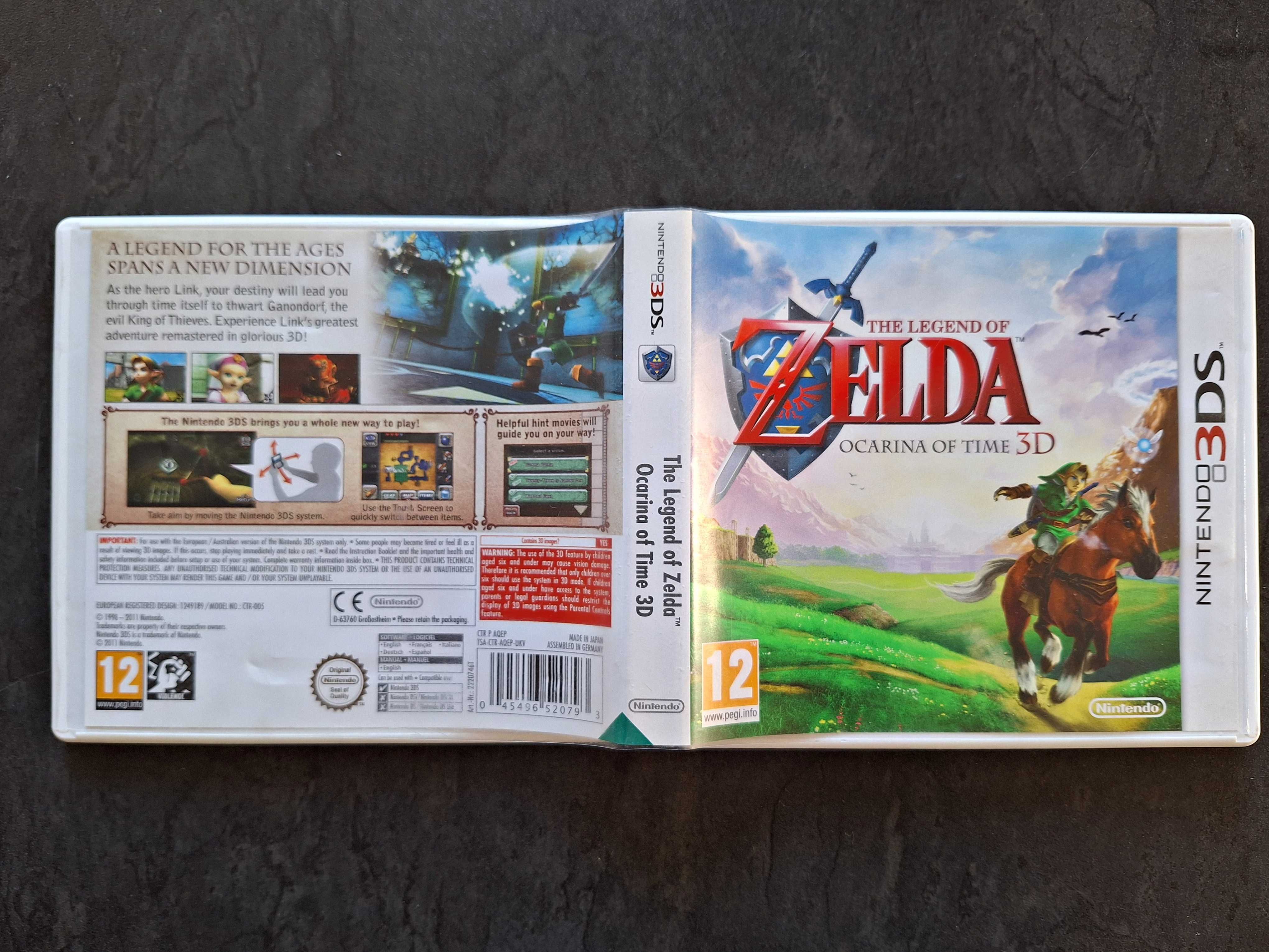 The Legend of Zelda Ocarina of Time 3D Nintendo 3DS