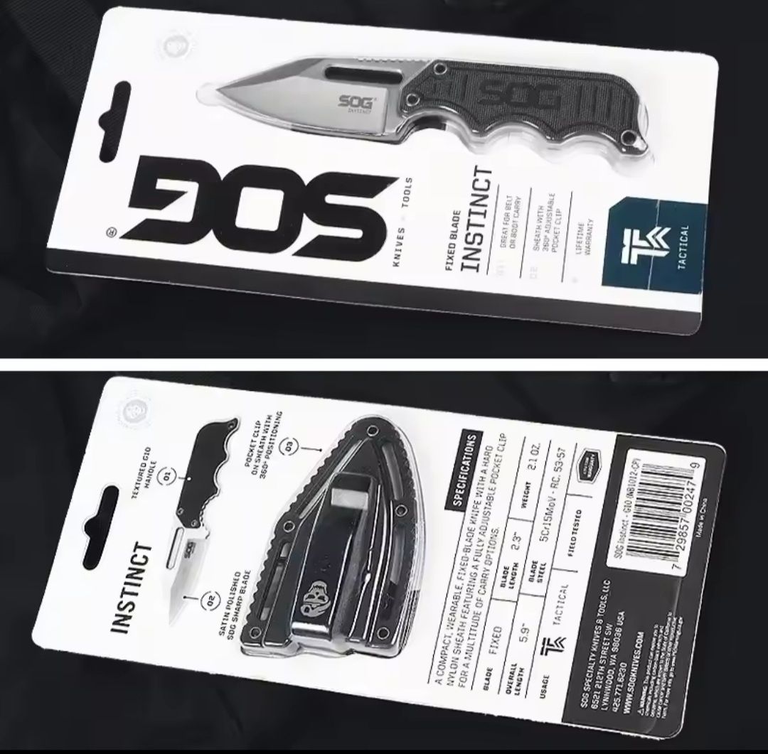 Нож SOG Instinct Mini G10 Handle