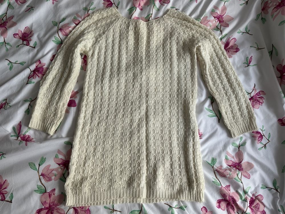 Sweter kardigan gruby splot rozm. 40 L #13
