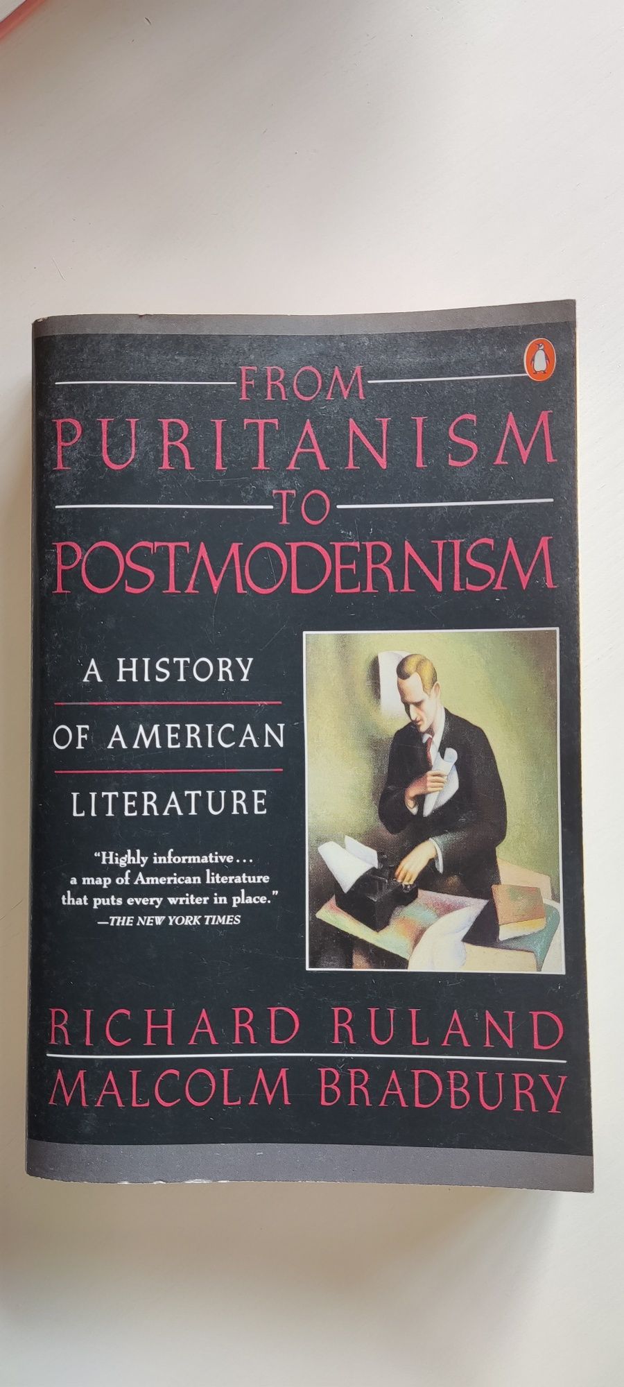 Livro "From puritanism to postmodernism"