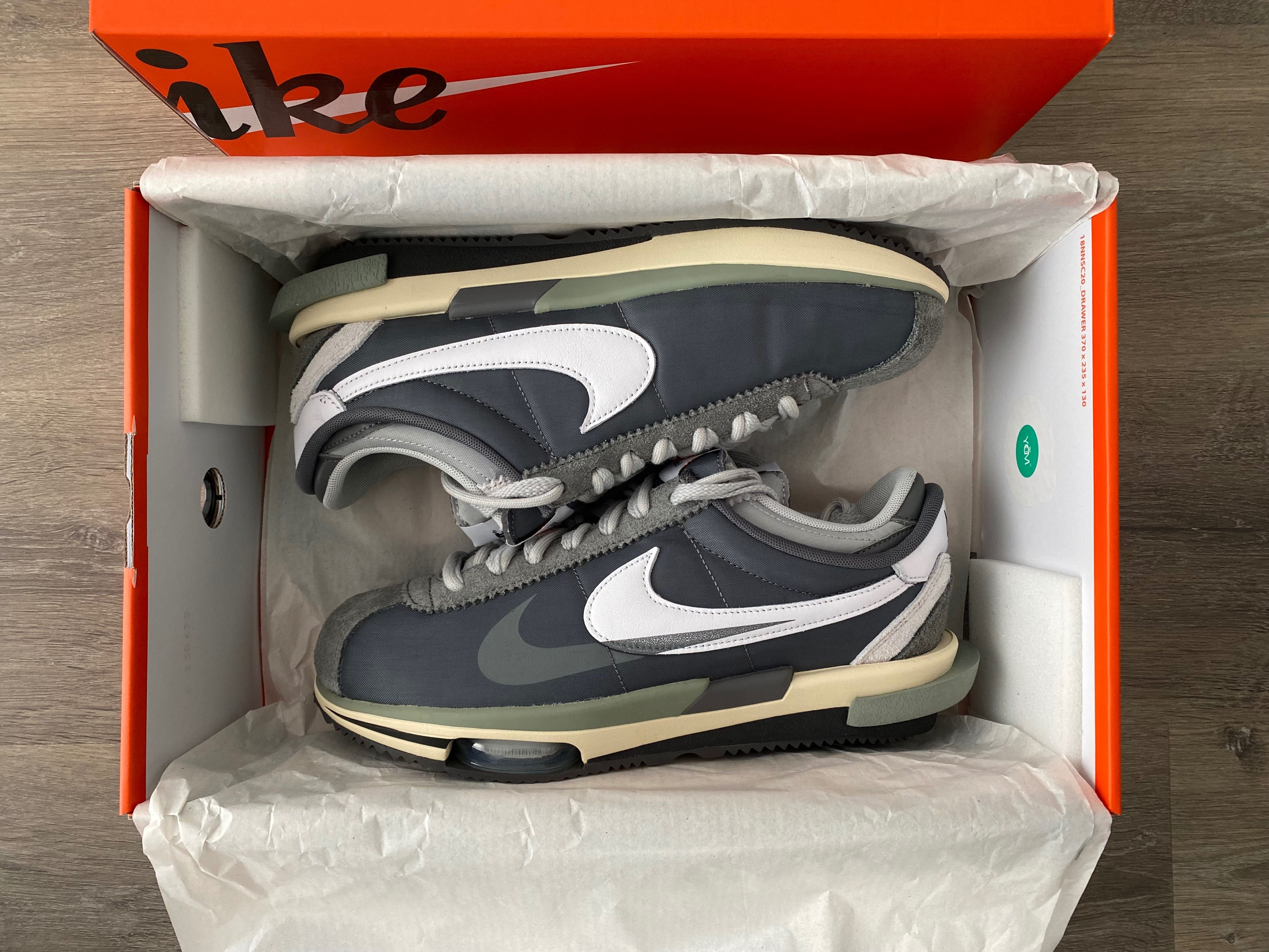 Nike Zoom Cortez SP sacai Iron Grey - EU 43