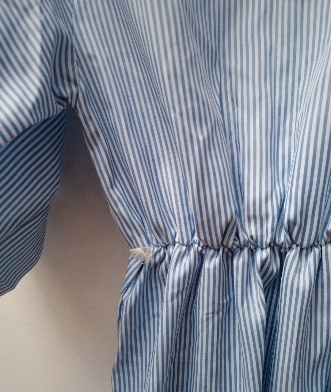 Vestido Camiseiro às riscas