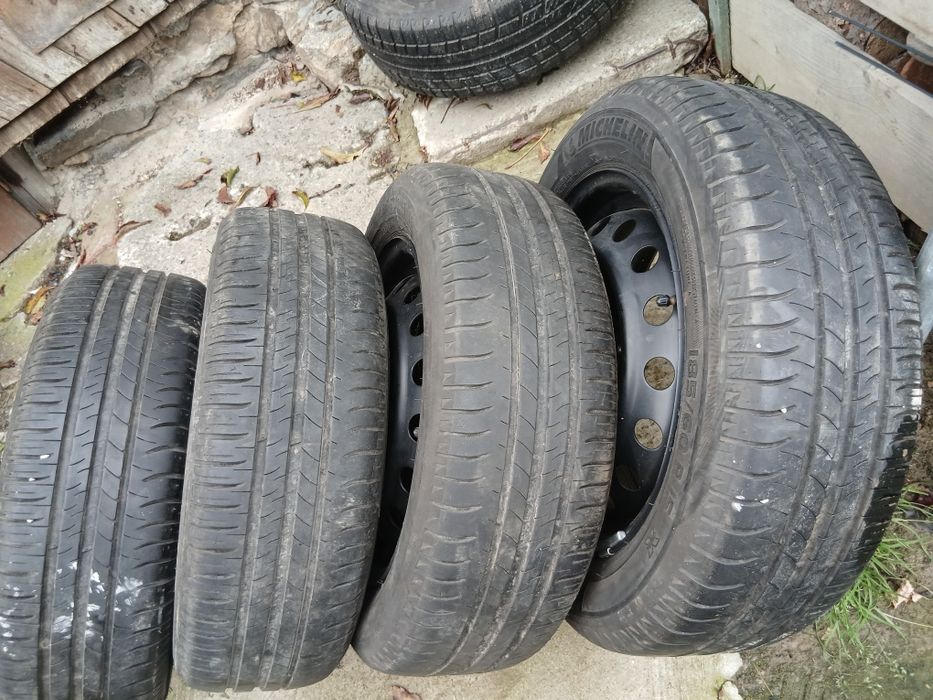 Opony Letnie 185/60 R15 MICHELIN ENERGY Felgi stalowe 4x100 ET45 Super