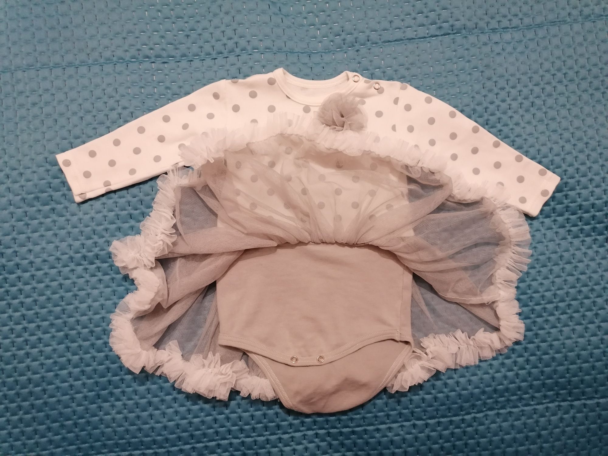 Sukienkobody r 80 dla dziewczynki sukienka z body