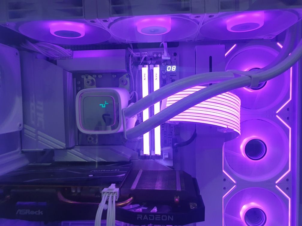 DeepCool LS720 WH – idealny stan, białe AIO + gwarancja do 2029!