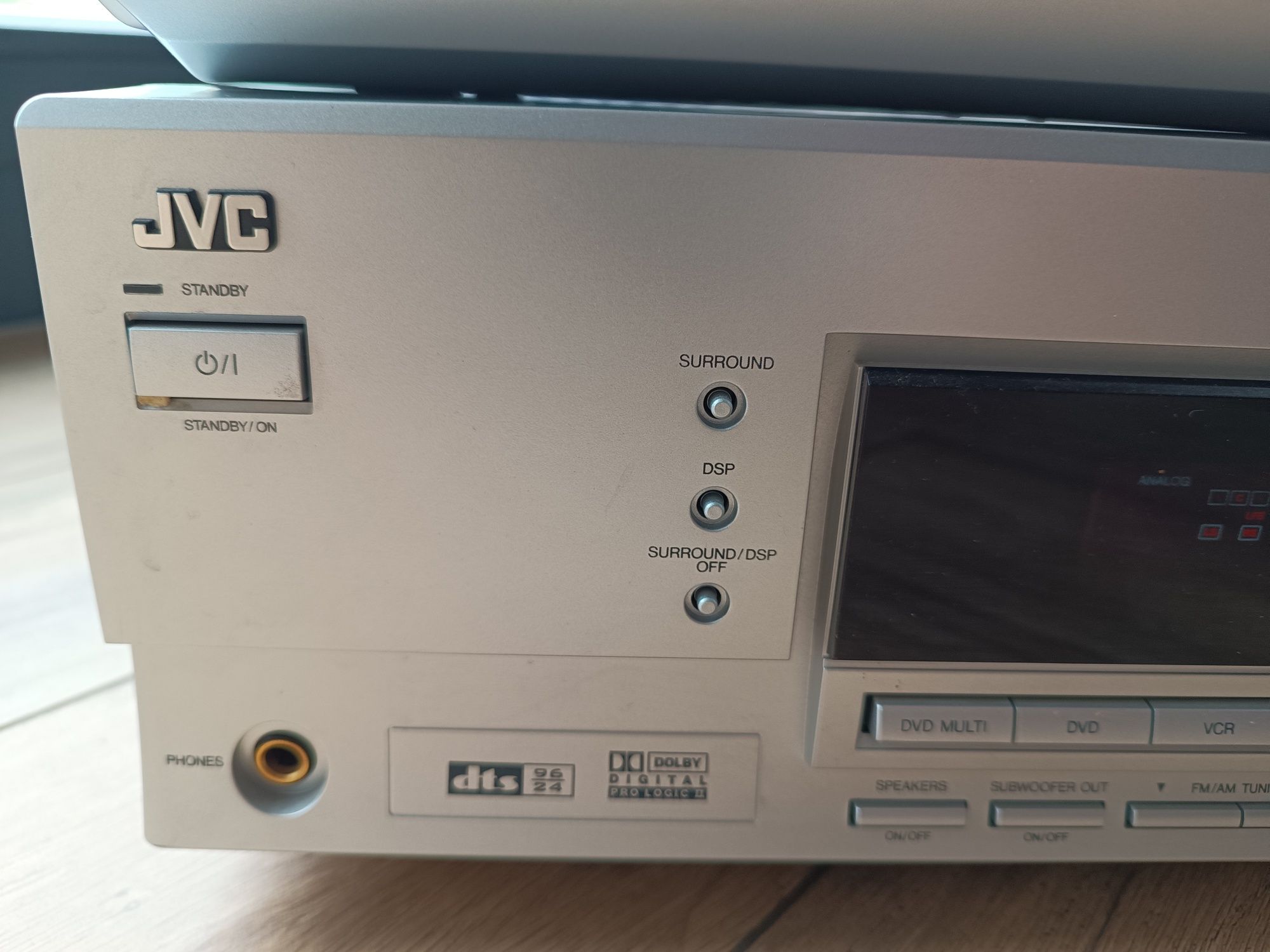 Zestaw JVC DVD plus Amplituner