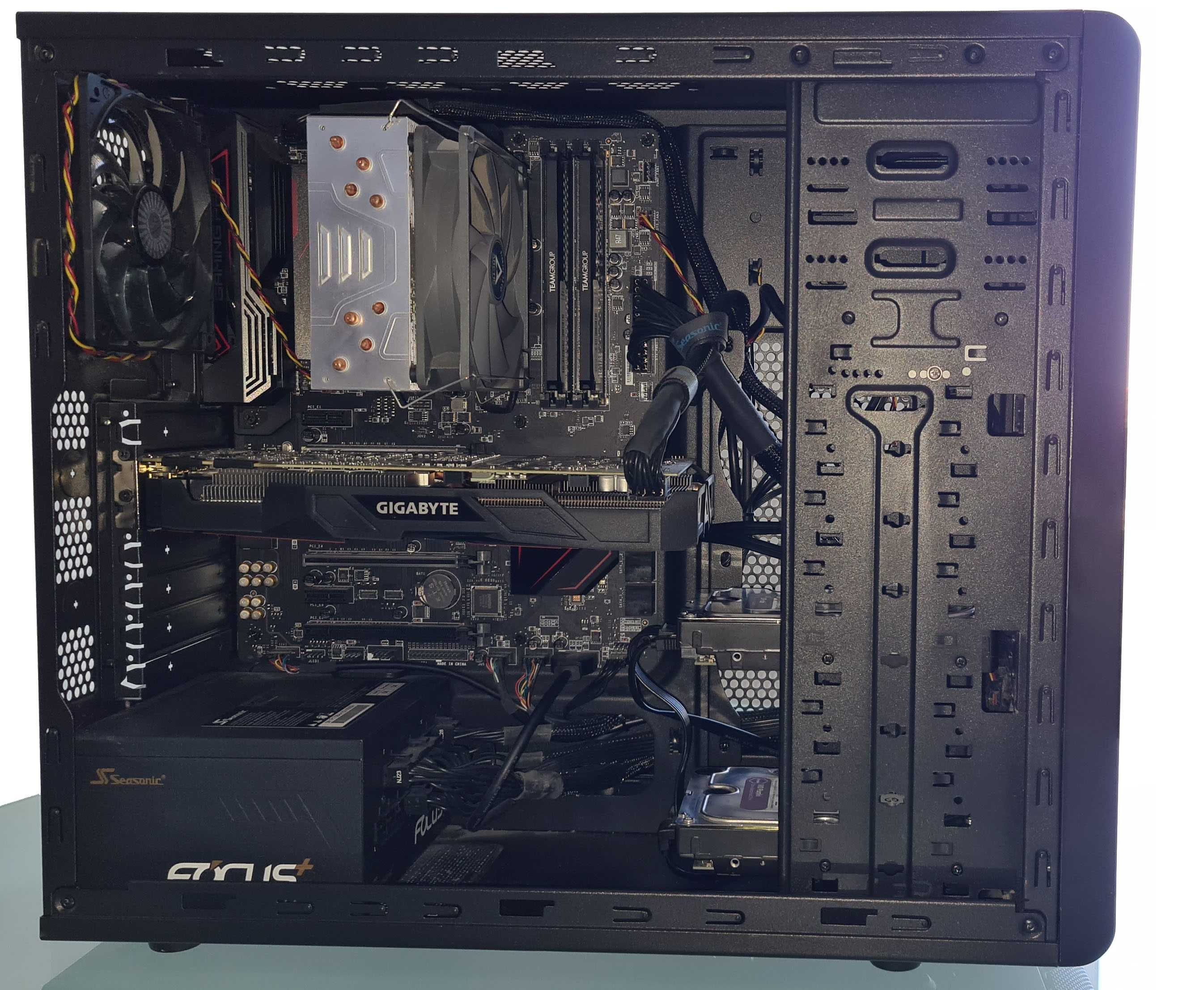 Computador Ryzen 7 (256Gb SSD, 16 Gb RAM, GTX 1070 8Gb DDR5)