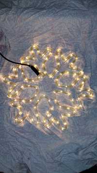 Śnieżynka LED oświetlenie LED figura bożonarodzeniowa LED