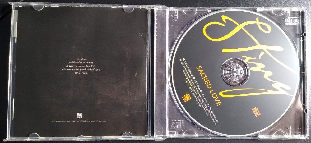 Płyta CD Sting Sacred Love