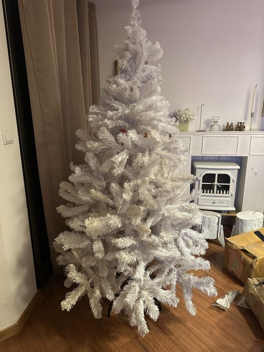 Arvore de Natal branca