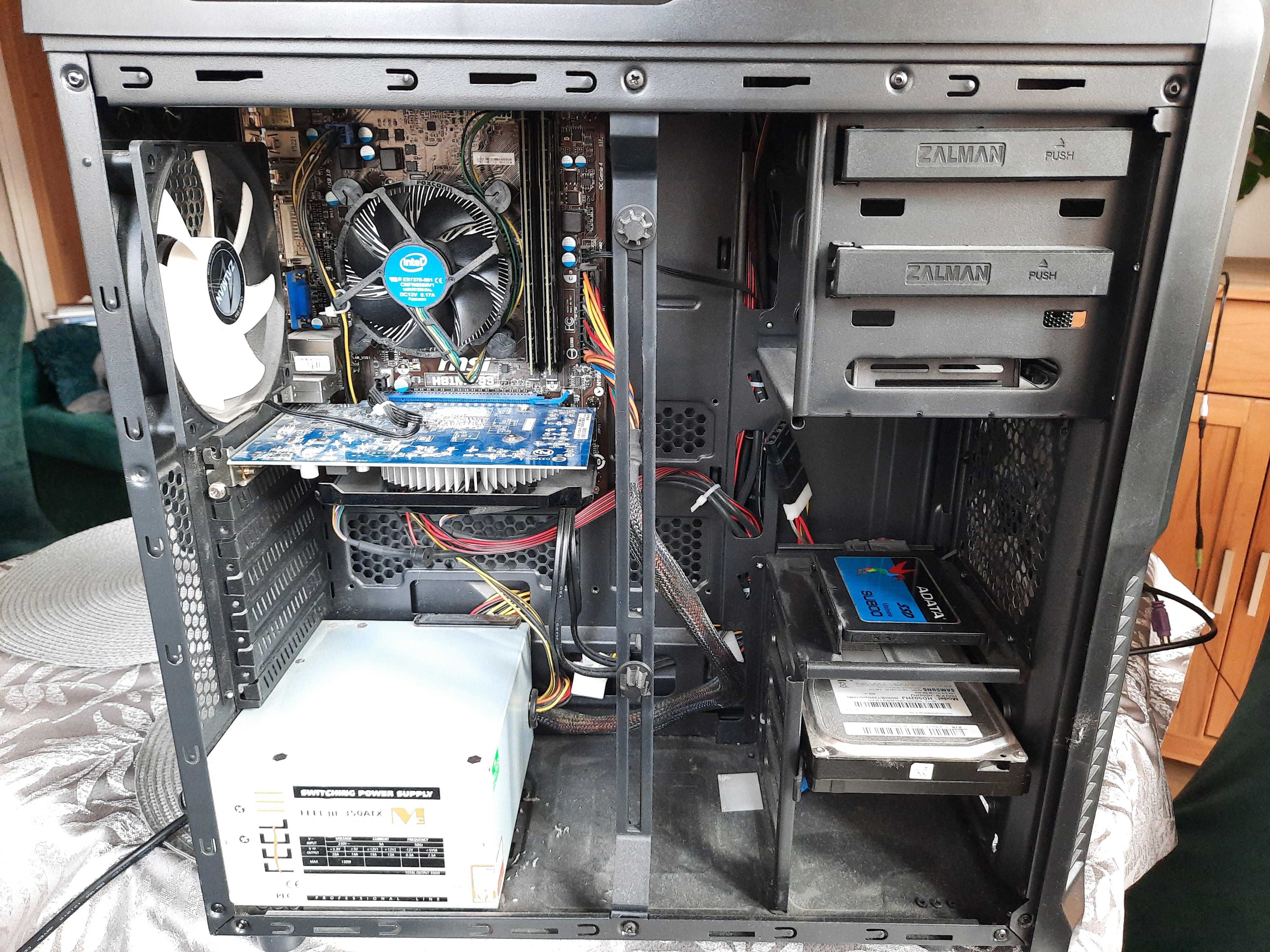 Komputer stacjonarny - SSD 128 GB + HDD 500 GB, 8 GB RAM