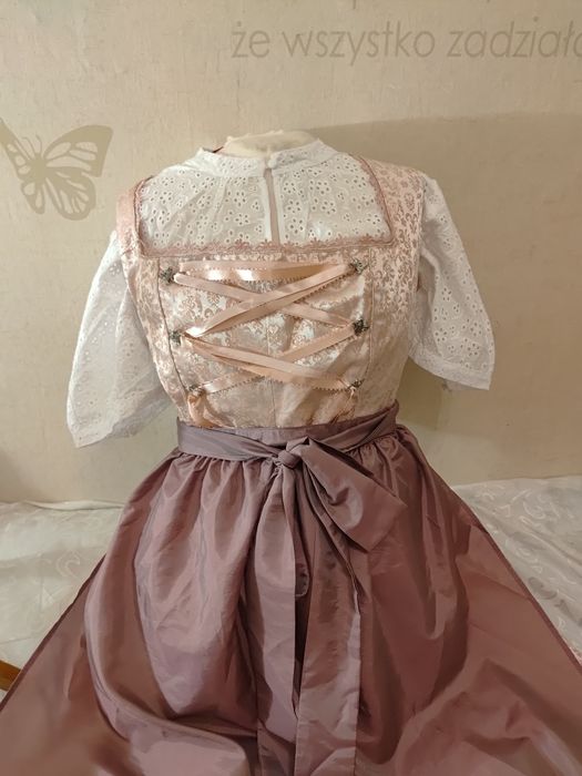 Strój ludowy Oktoberfest folk folklor biesiada 3 części rozmiar 52