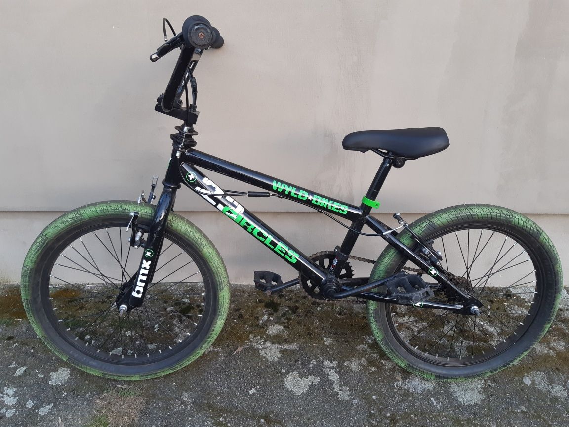 Rower BMX 20 Pegi Rotor 360 grube opony tricki uni