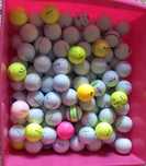 Bolas de golfe.,