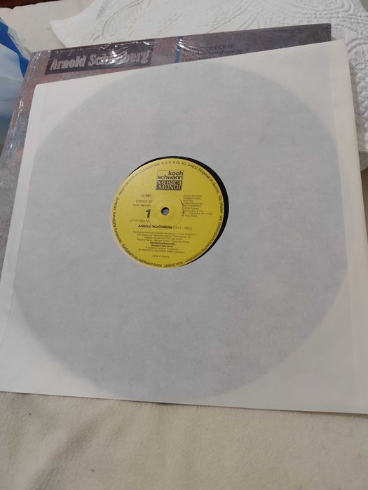 Arnold Schönberg, Jard van Nes, Reinbert de Leeuw,disco de vinil novo