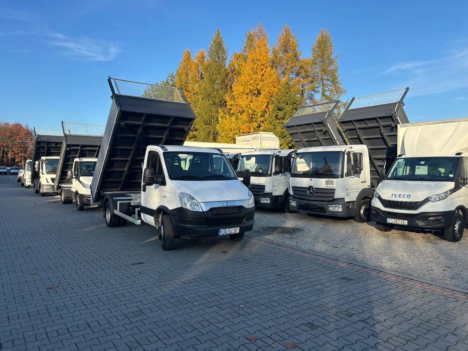 Iveco 65c17 70c17 70c18 60c15 50c15 35c17 6515 NOWA ZABUDOWA WYWROT KIPER  IVECO DAILY 70C17 NOWY KIPER WYWROT 3 stronny Hak 3.5t Dmc 3.5t