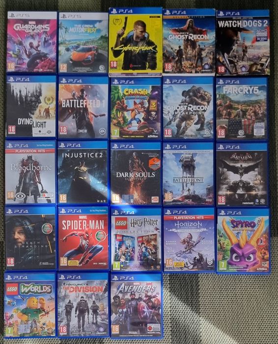 Lote Jogos Ps4 e PS5 Playstation 4, 5 preços a partir de 10€