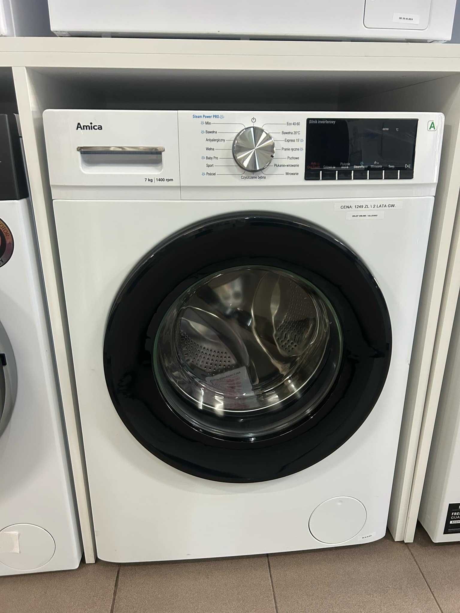 OUTLET AGD ul. Krakowiaków 64 Pralka Amica 7 kg 1400 obr./min