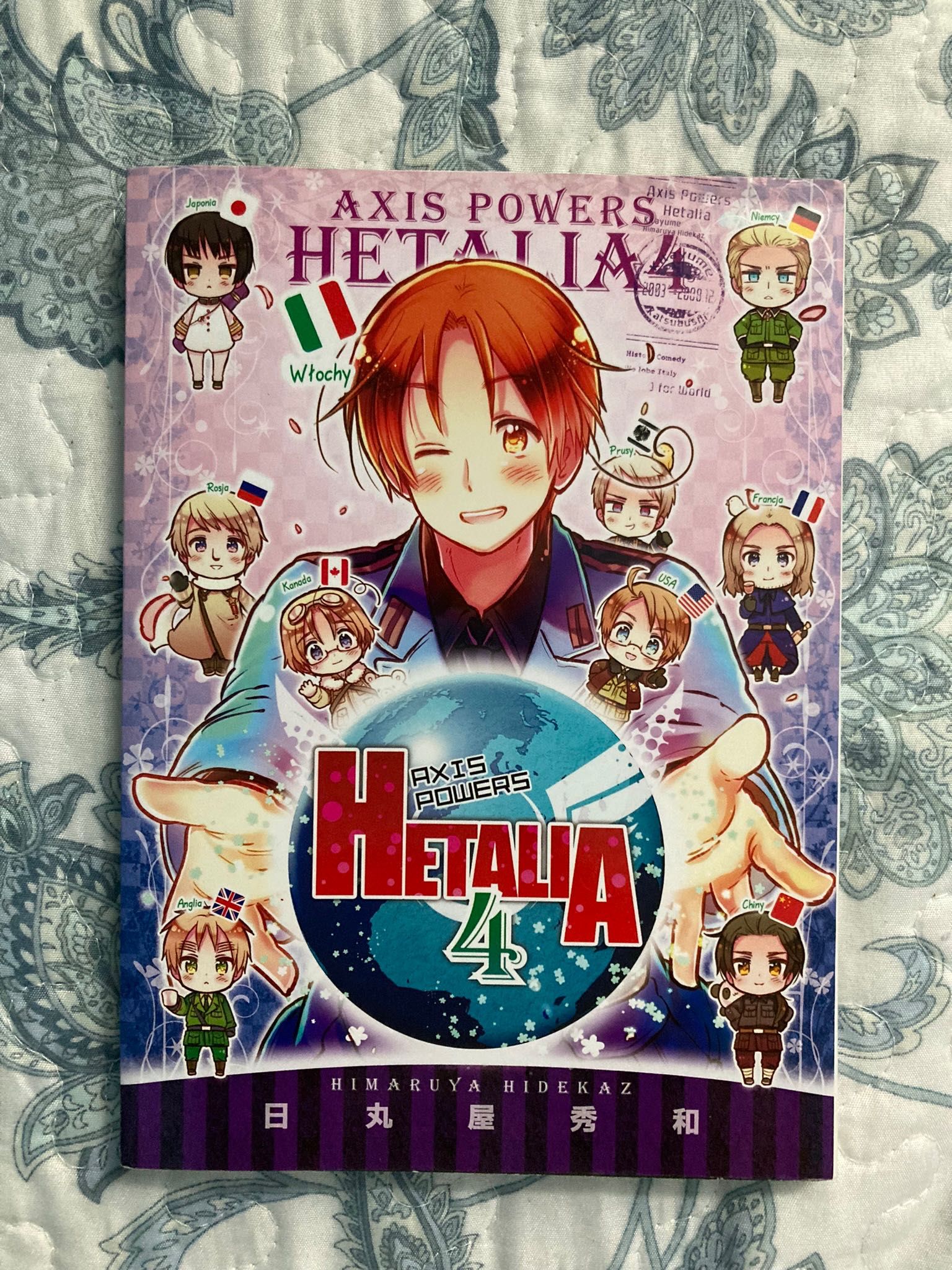 Manga Axis Powers Hetalia Tom 4