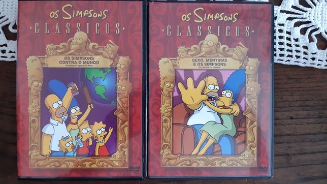 4 DVD Simpsons Clássicos