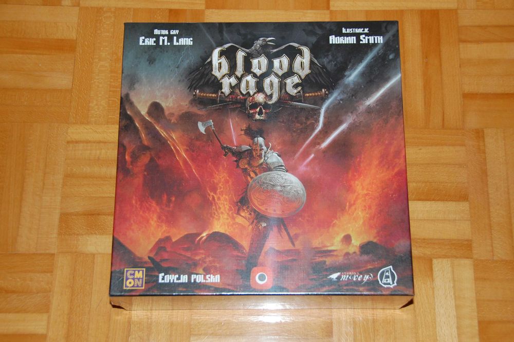 Blood rage, NOWA gra, w folii, wersja polska