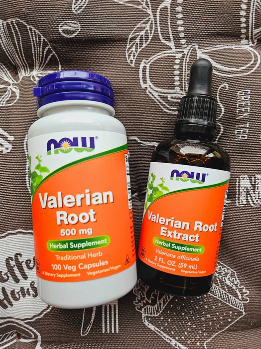 NOW Foods valeriana корінь валеріани рідка валерьяна 500 мг 100 шт 59