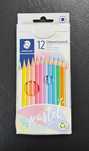 Kredki pastelowe Staedtler 12 sztuk wielokolorowe