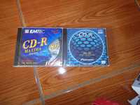 2 CD graváveis audio para gravador de cds audio