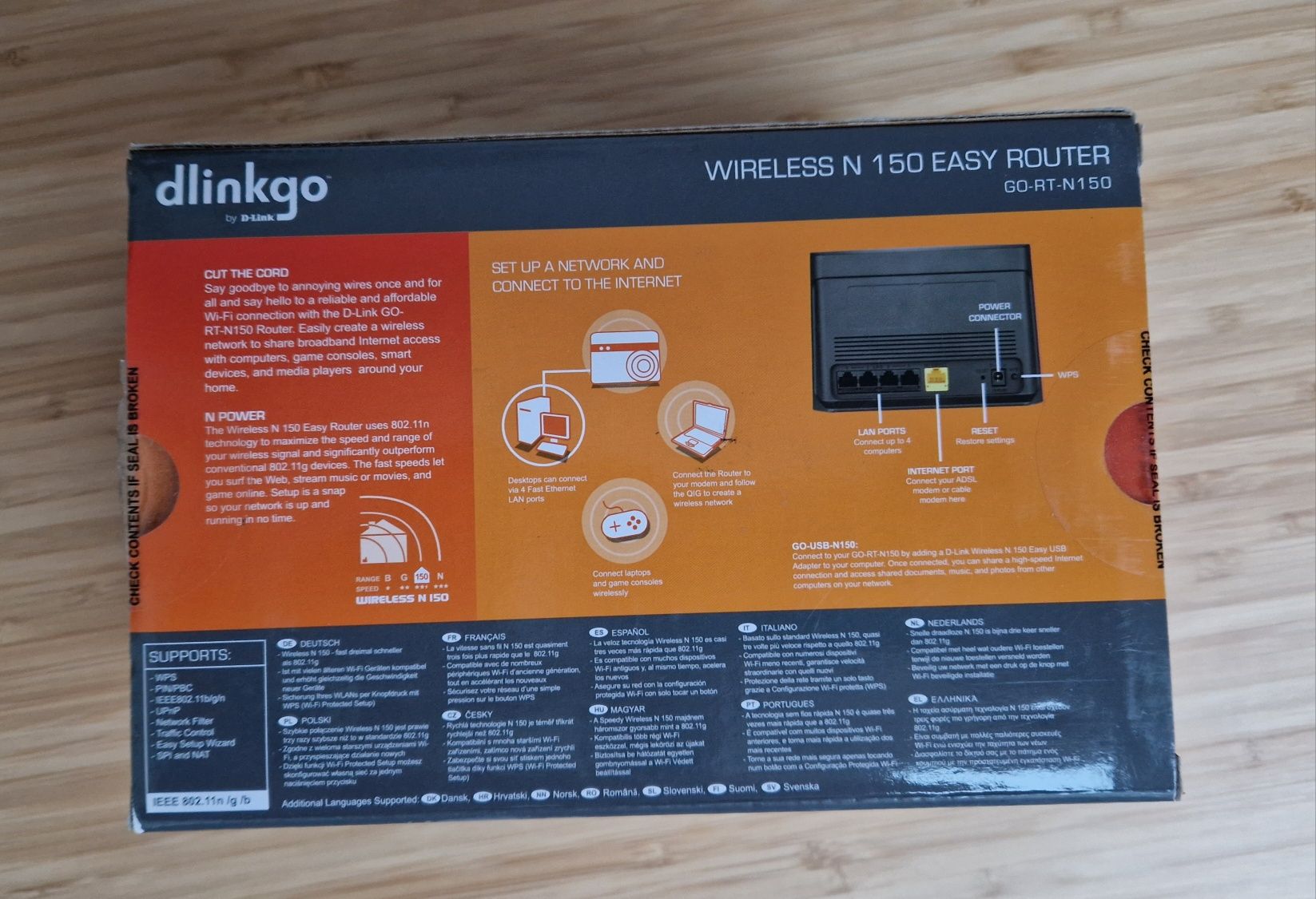 Router DLINKGO Wireless N150