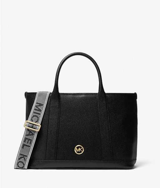 Жіноча сумка Michael Kors, Luisa — мала сачтел-сумка з зернистої шкіри