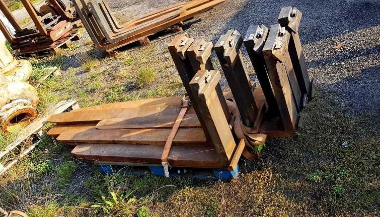 Widły do wózka widłowego palet Vetter 1,40m karetka 50cm 3,5t